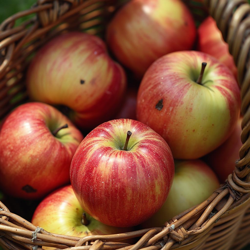 Apfel "Prinz Albrecht von Preußen" - einjährige Obstpflanze ideal zur Spalier-Erziehung