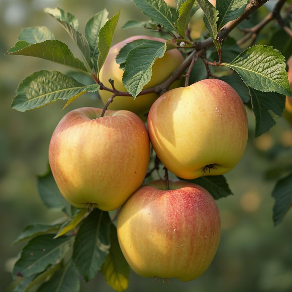 Apfel "Grahams Jubiläumsapfel" - einjährige Obstpflanze ideal zur Spalier-Erziehung