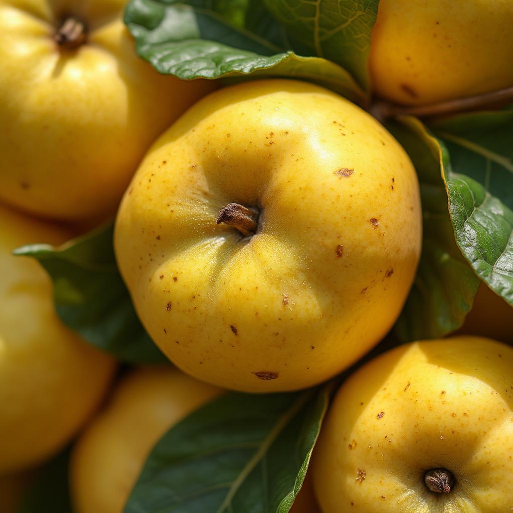 Quitte "Konstantinopeler Apfelquitte" - einjährige Obstpflanze ideal zur Spalier-Erziehung