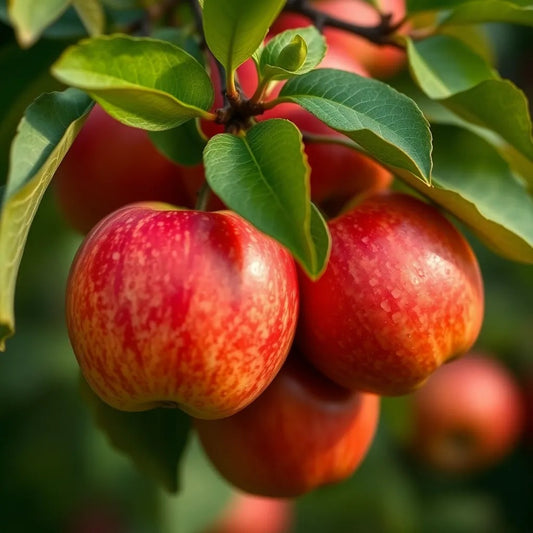 Apfel "Schöner von Herrnhut" - einjährige Obstpflanze ideal zur Säulen-Erziehung