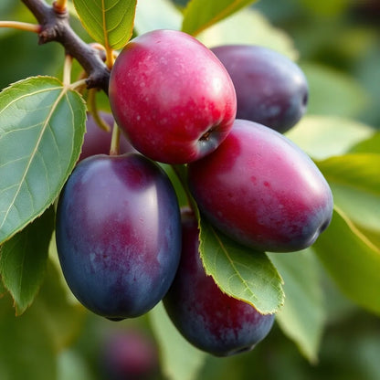 Zwetsche "Hauszwetsche" - einjährige Obstpflanze ideal zur Spalier-Erziehung