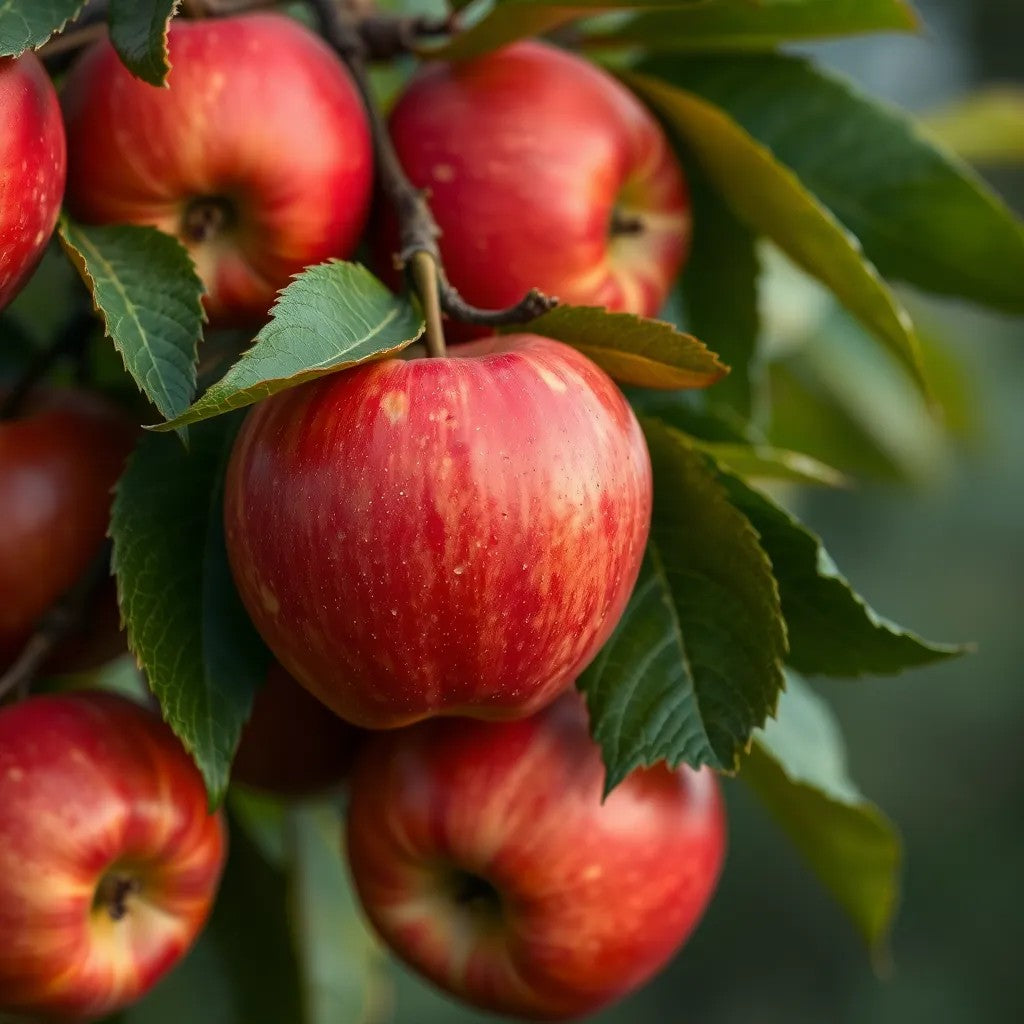 Apfel "Schöner von Herrnhut" - einjährige Obstpflanze ideal zur Säulen-Erziehung