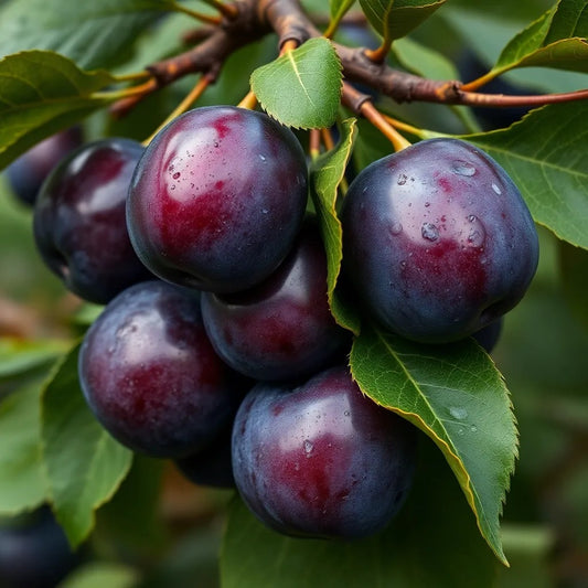 Pflaume "The Czar" - einjährige Obstpflanze ideal zur Spalier-Erziehung