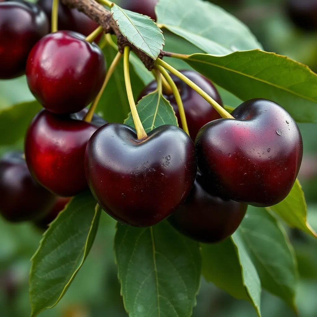 Kirsche "Sylvia" - einjährige Obstpflanze ideal zur Säulen-Erziehung