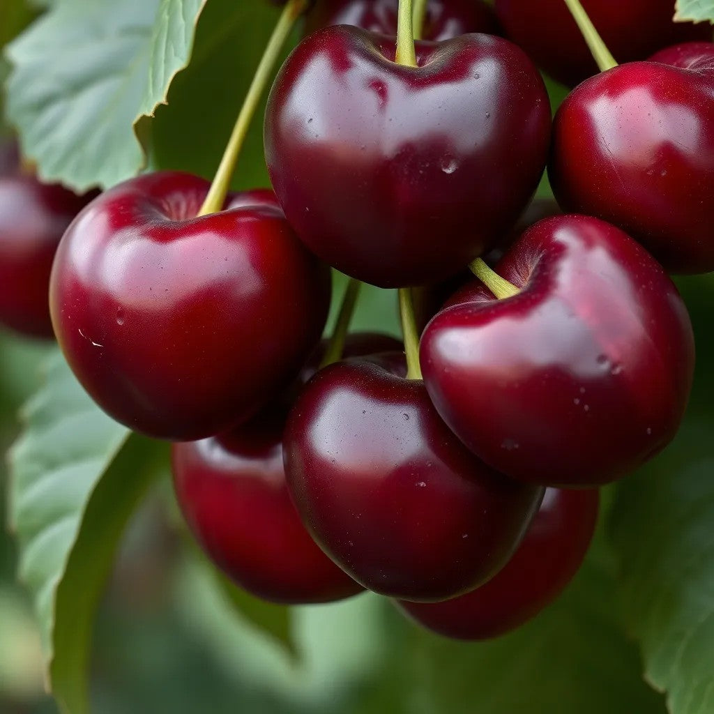 Kirsche "Sylvia" - einjährige Obstpflanze ideal zur Säulen-Erziehung