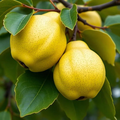 Quitte "Bereczki Birnenquitte" - einjährige Obstpflanze ideal zur Spalier-Erziehung