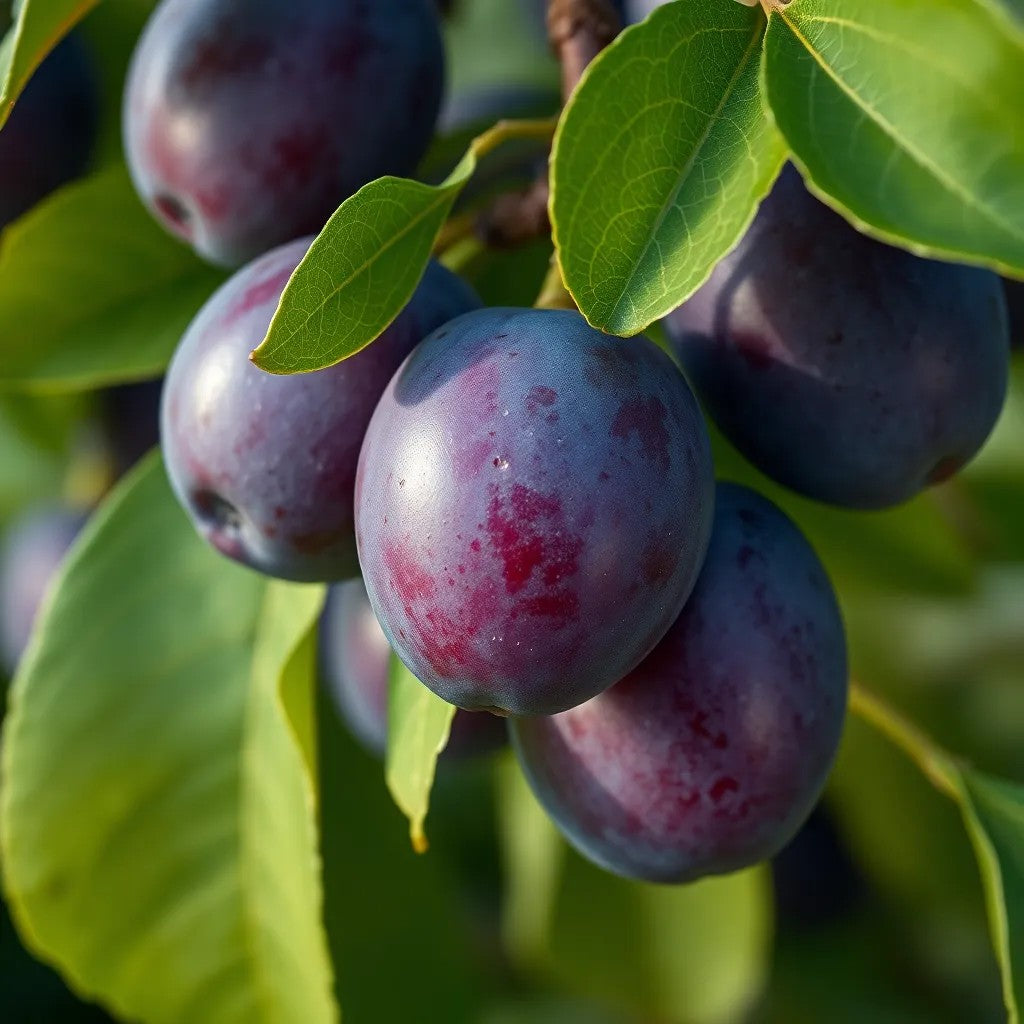 Zwetsche "Hauszwetsche" - einjährige Obstpflanze ideal zur Spalier-Erziehung