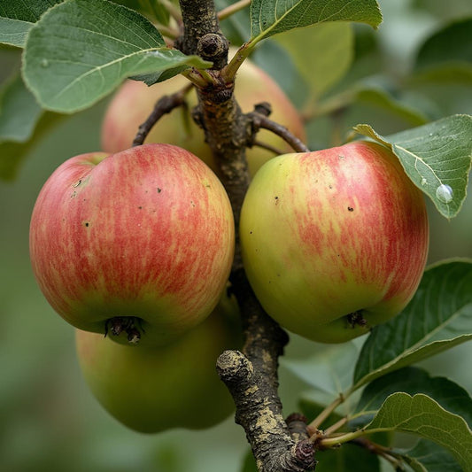 Apfel "Prinz Albrecht von Preußen" - einjährige Obstpflanze ideal zur Spalier-Erziehung