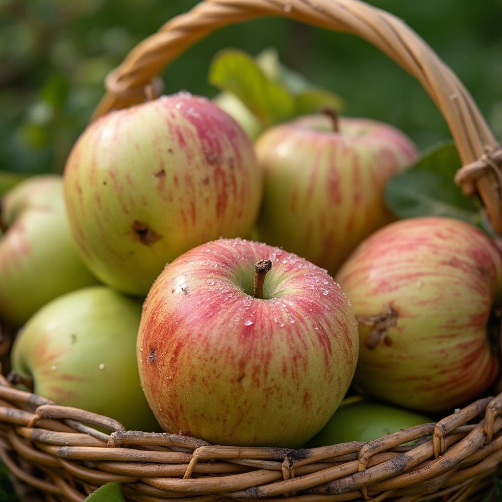 Apfel "Prinz Albrecht von Preußen" - einjährige Obstpflanze ideal zur Spalier-Erziehung