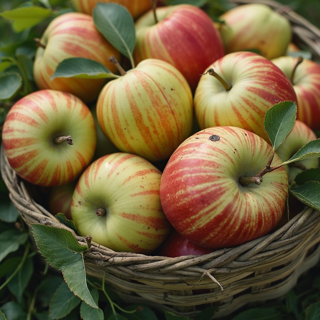 Apfel "Kaiser Wilhelm" - einjährige Obstpflanze ideal zur Spalier-Erziehung